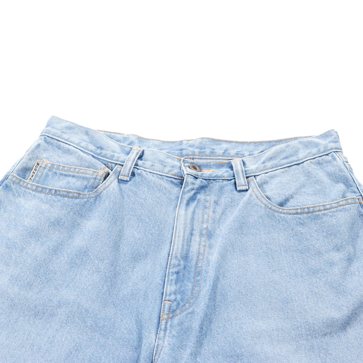 KAPITAL 13.5OZ ZIMBABWE DENIM CLUB BAGGY PANTS PRO