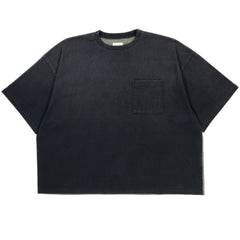 KAPITAL 2TONES BIG POCKET T BONE BLACK X KHAKI | TODAY CLOTHING