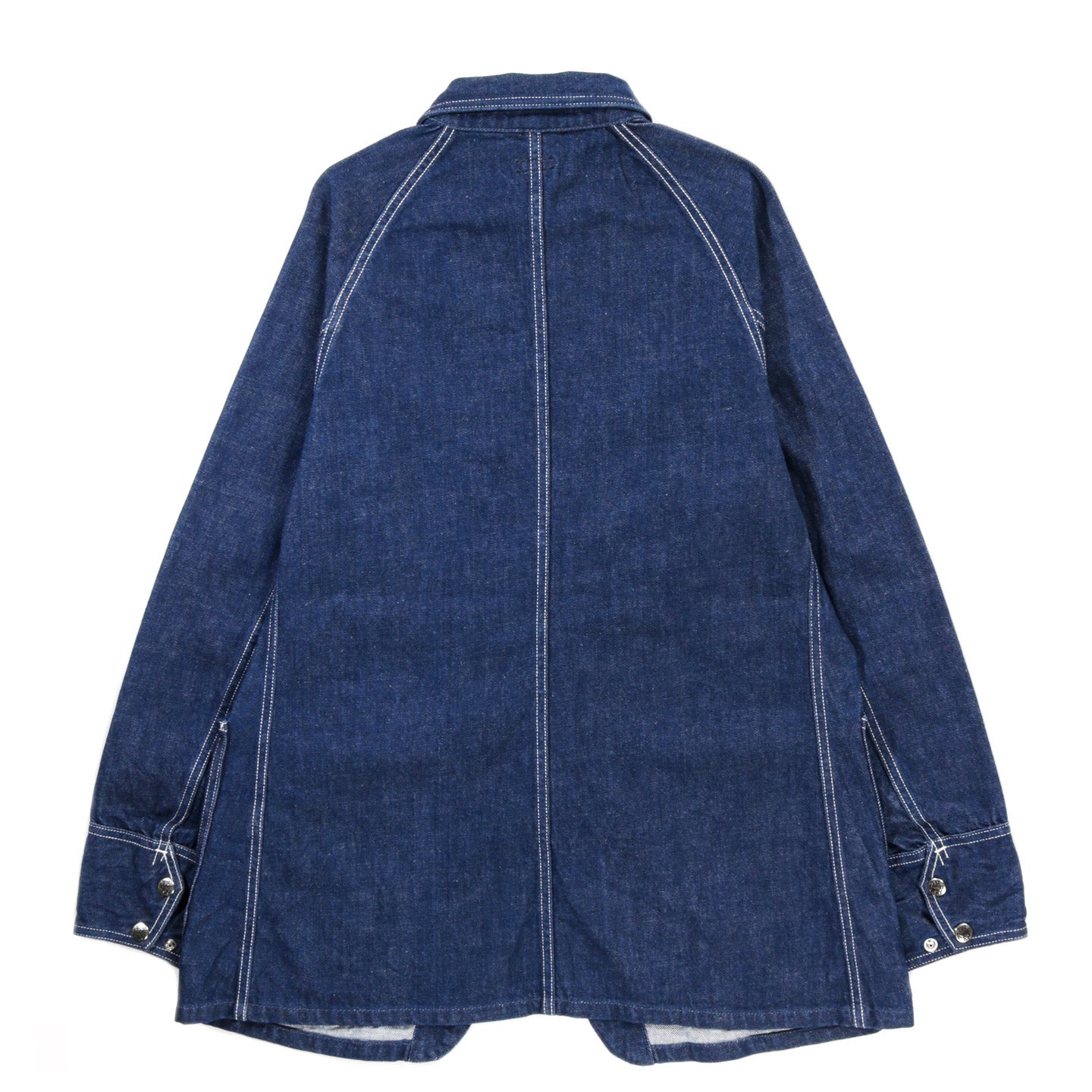 KAPITAL 11.5OZ DENIM ZIPPER COVERALL INDIGO