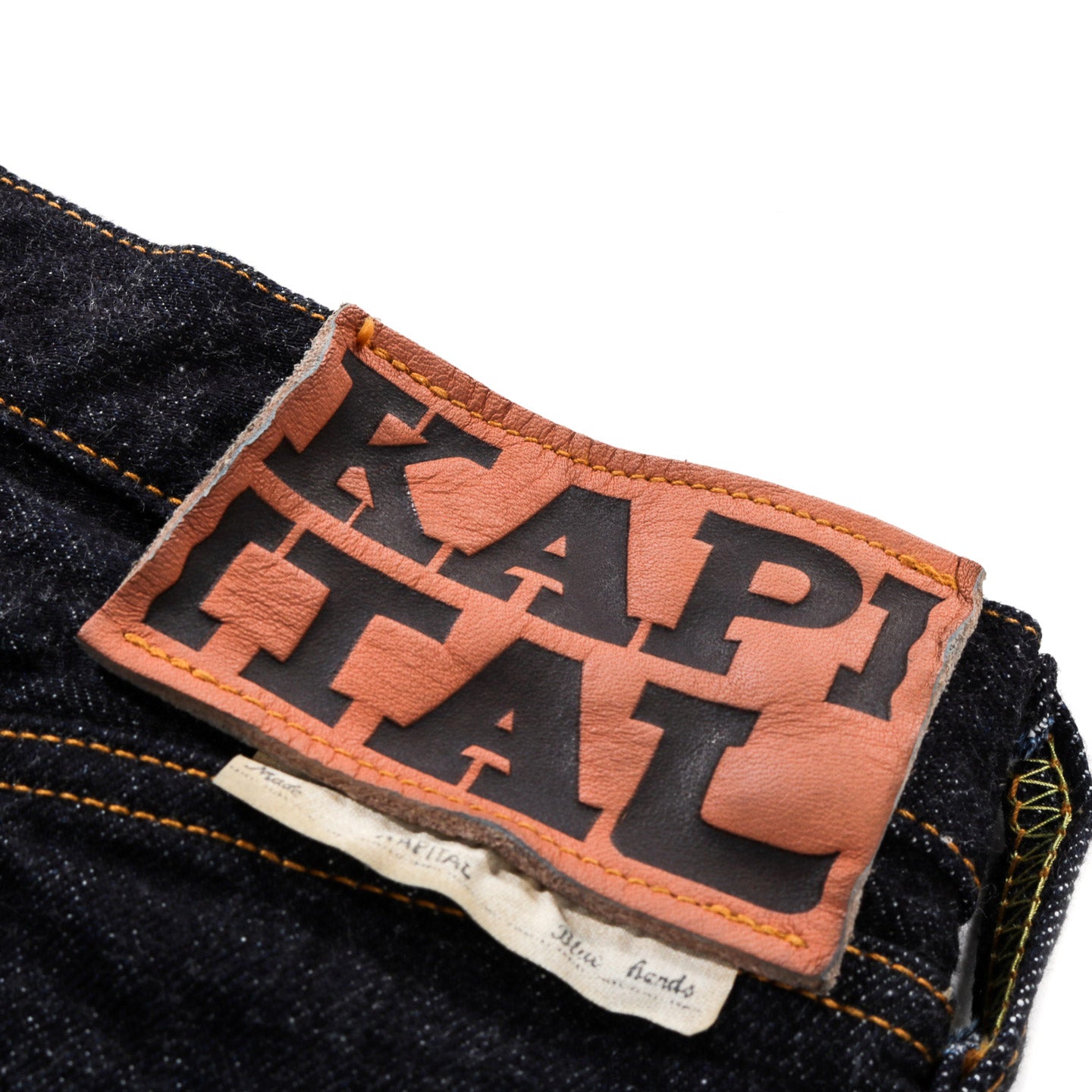 KAPITAL 14OZ DENIM 5P MONKEY TH ONE WASH