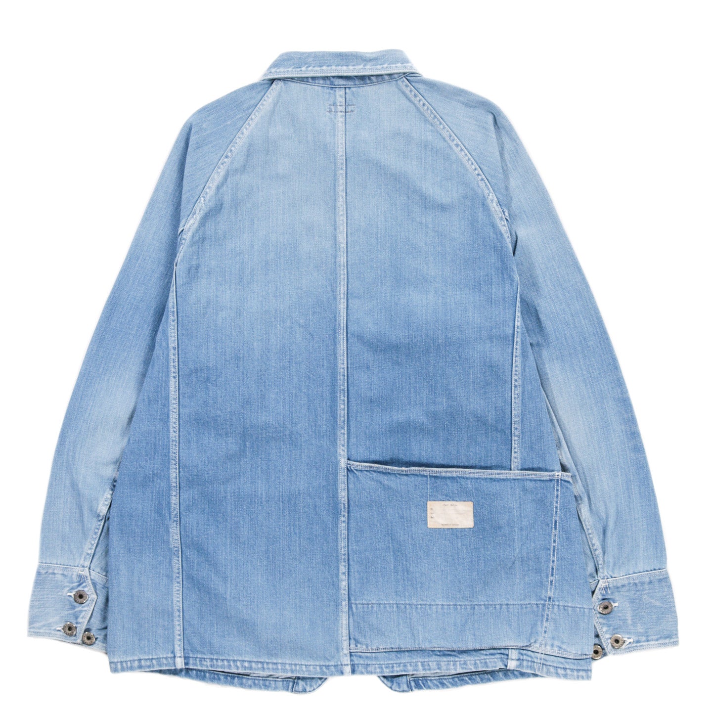 KAPITAL 12OZ DENIM CACTUS COVERALL MIDTONE