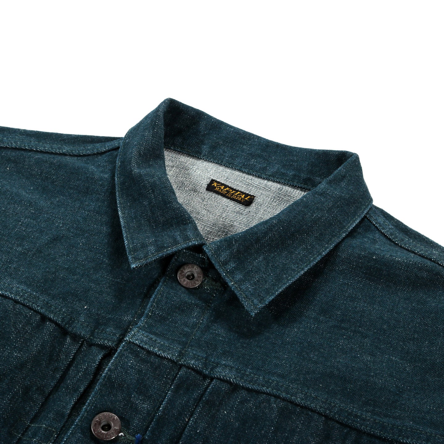 KAPITAL NO.4 PLANT DYE DENIM 1ST JACKET | TODAY CLOTHING KAPITAL NO.4 PLANT DYE DENIM 1ST JACKET | TODAY CLOTHING