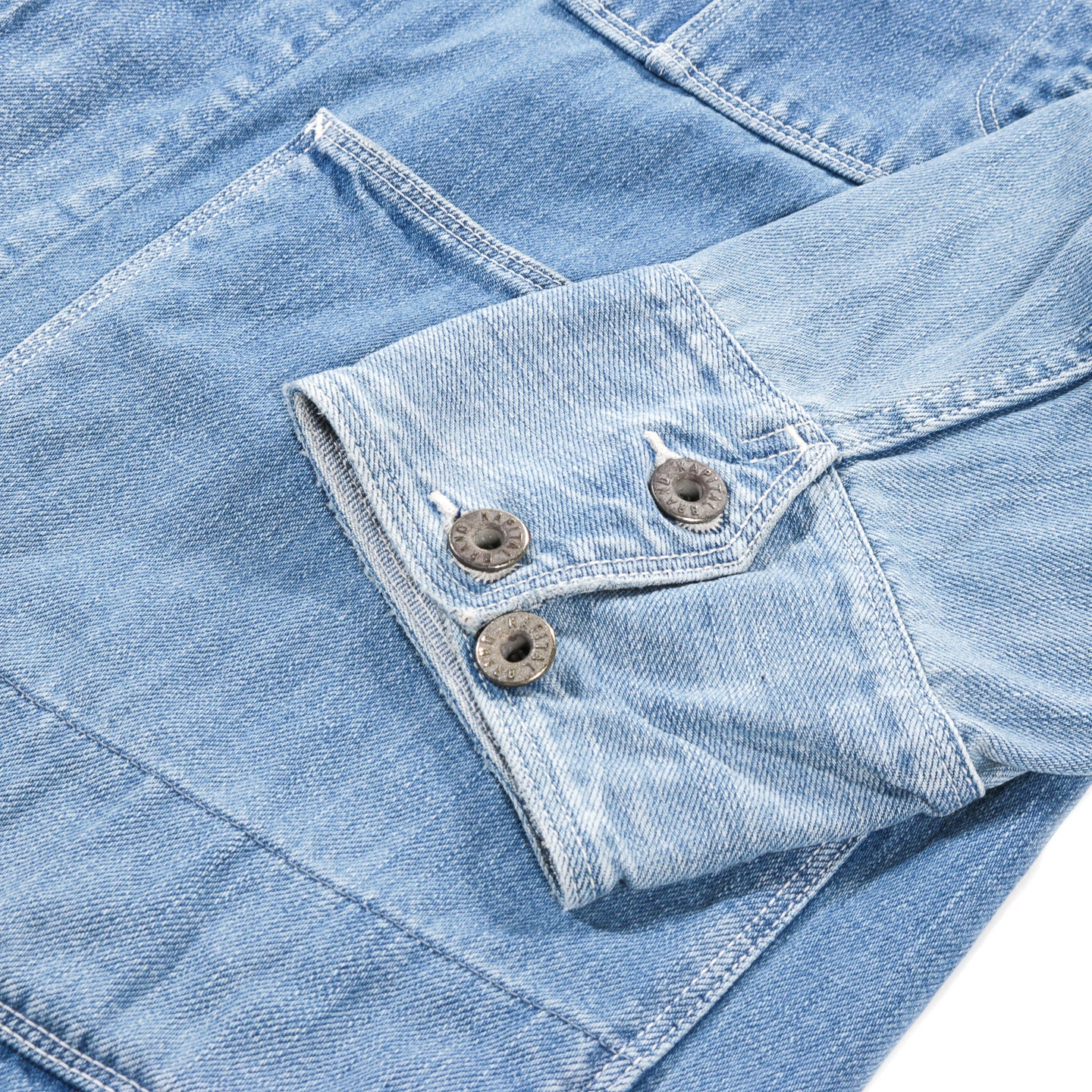 KAPITAL 12OZ DENIM CACTUS COVERALL MIDTONE