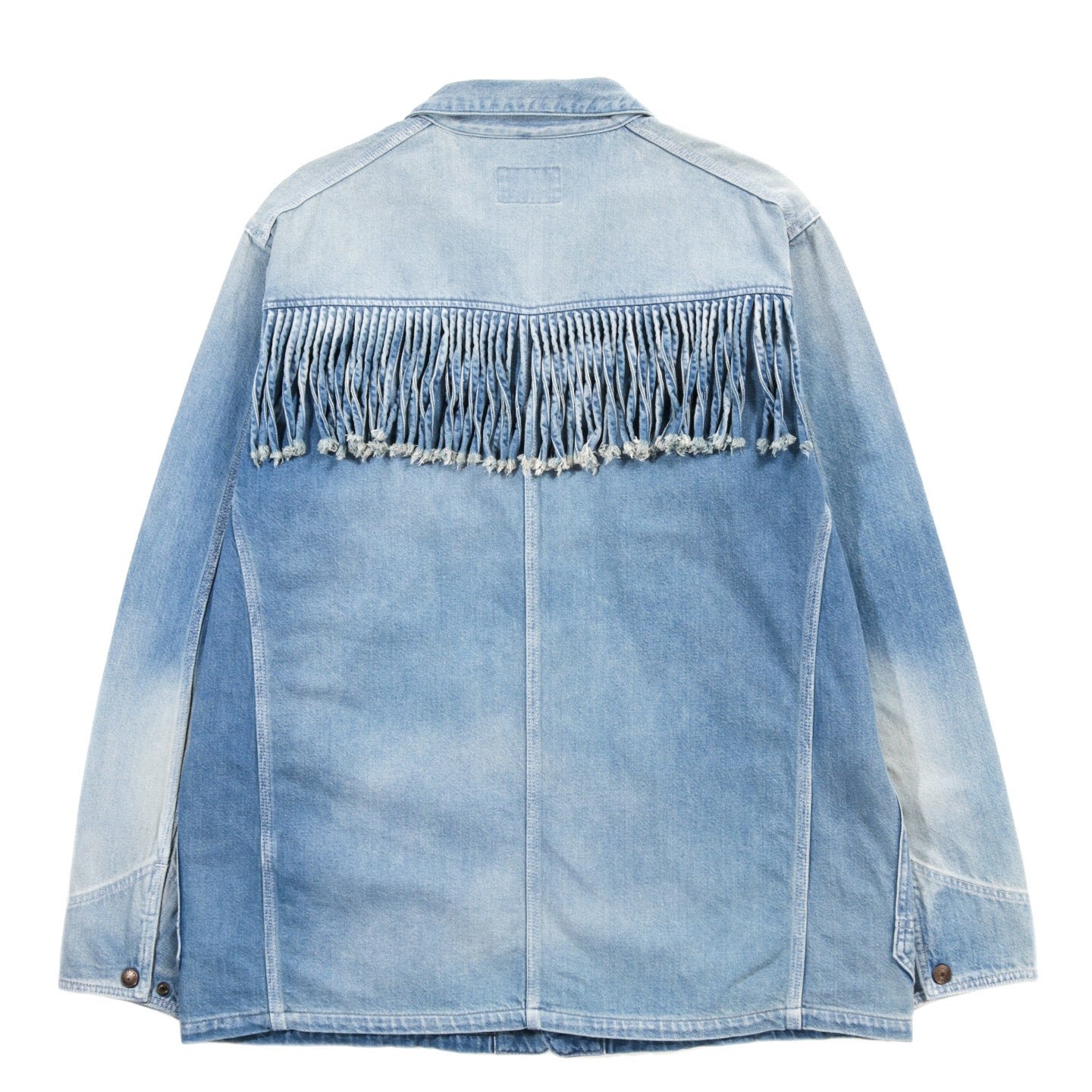 KAPITAL 11.5OZ DENIM FRINGE COVERALL PRO