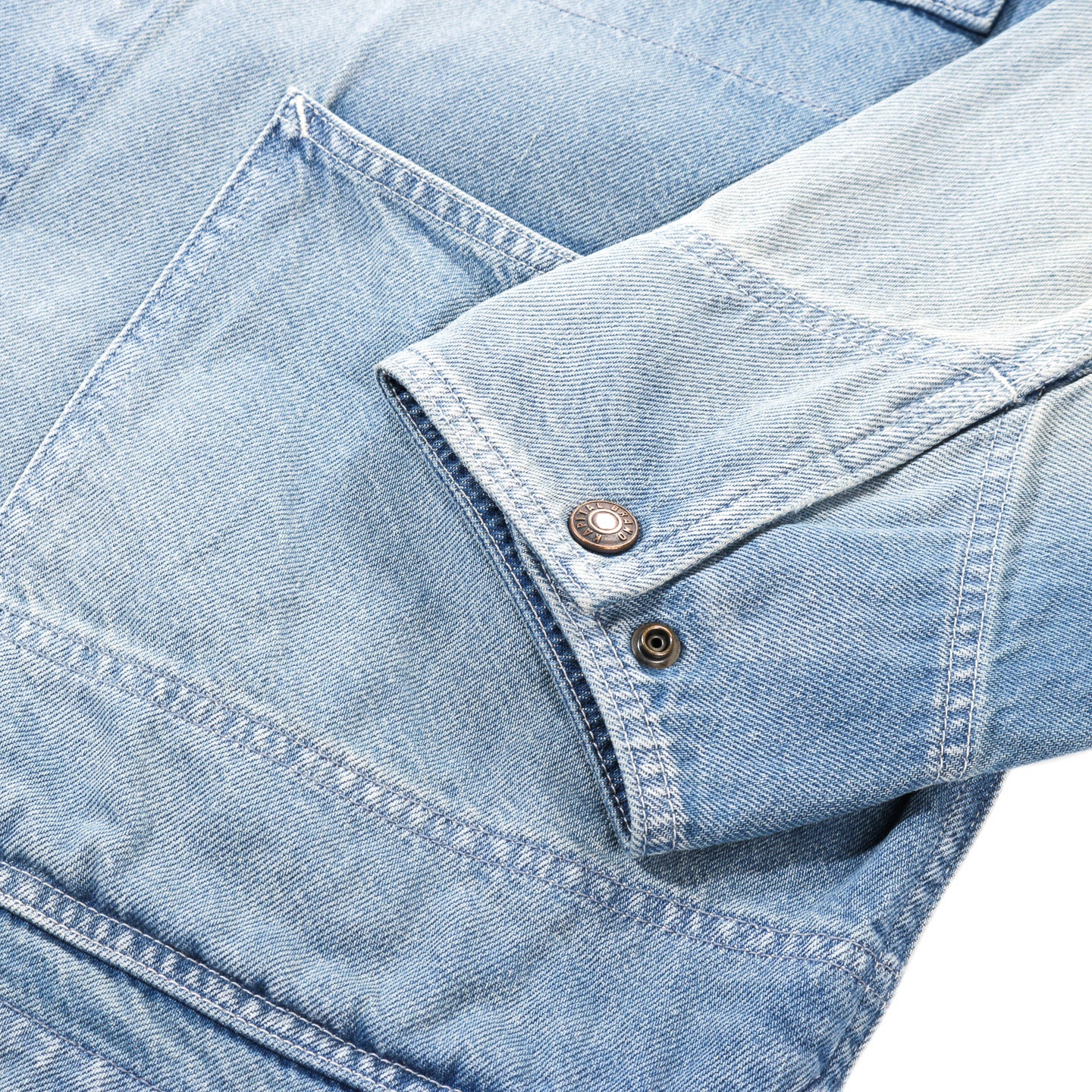 KAPITAL 11.5OZ DENIM FRINGE COVERALL PRO