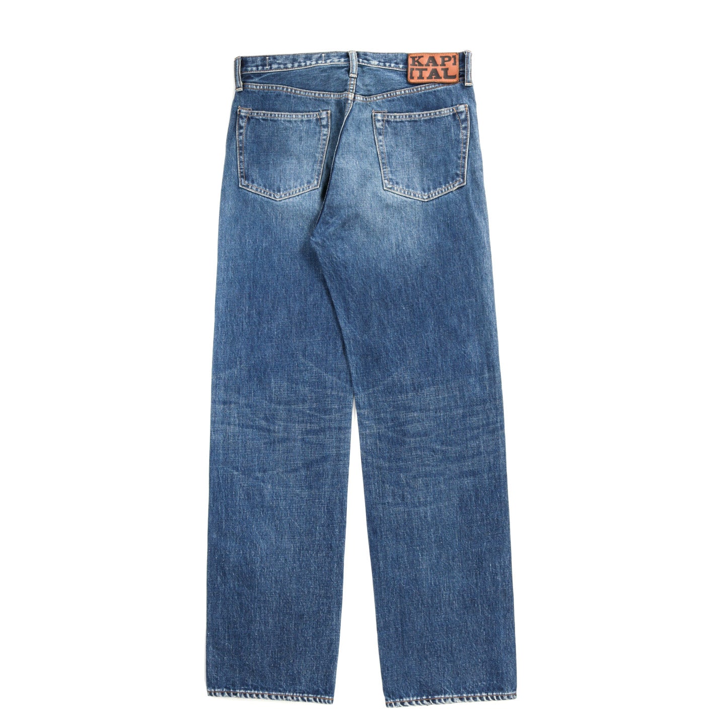 KAPITAL 13.5OZ ZIMBABWE DENIM 5P MONKEY TH PRO