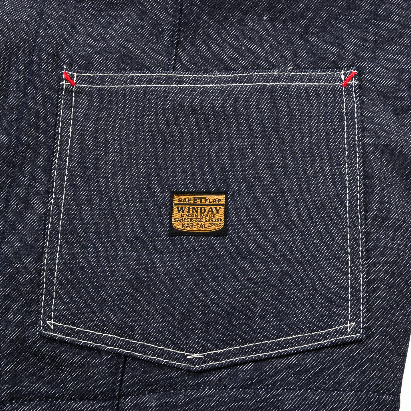 KAPITAL 13OZ DENIM LINING ROOKIE CHOT-KIT INDIGO