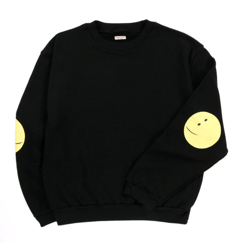 KAPITAL ECO SWT RAINBOWY PATCH BLACK