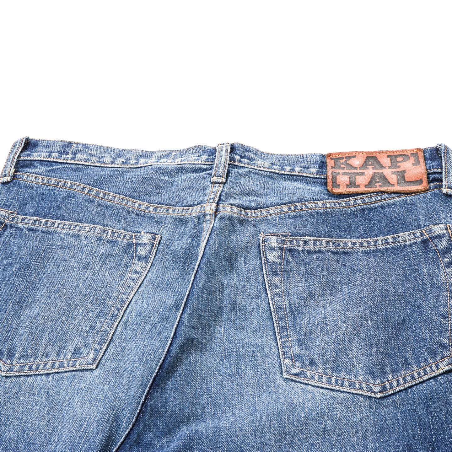 KAPITAL 13.5OZ ZIMBABWE DENIM 5P MONKEY TH PRO