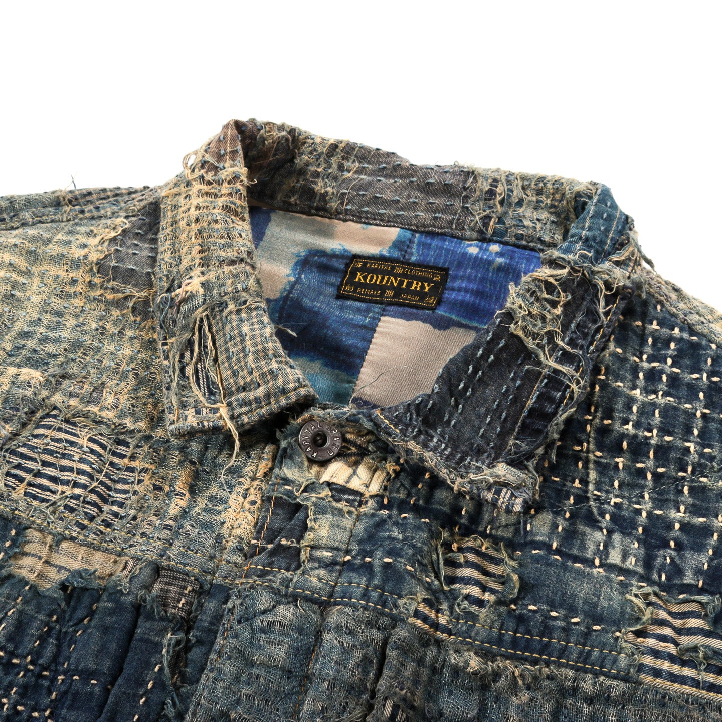 KAPITAL BORO SPRING 1ST JACKET INDIGO