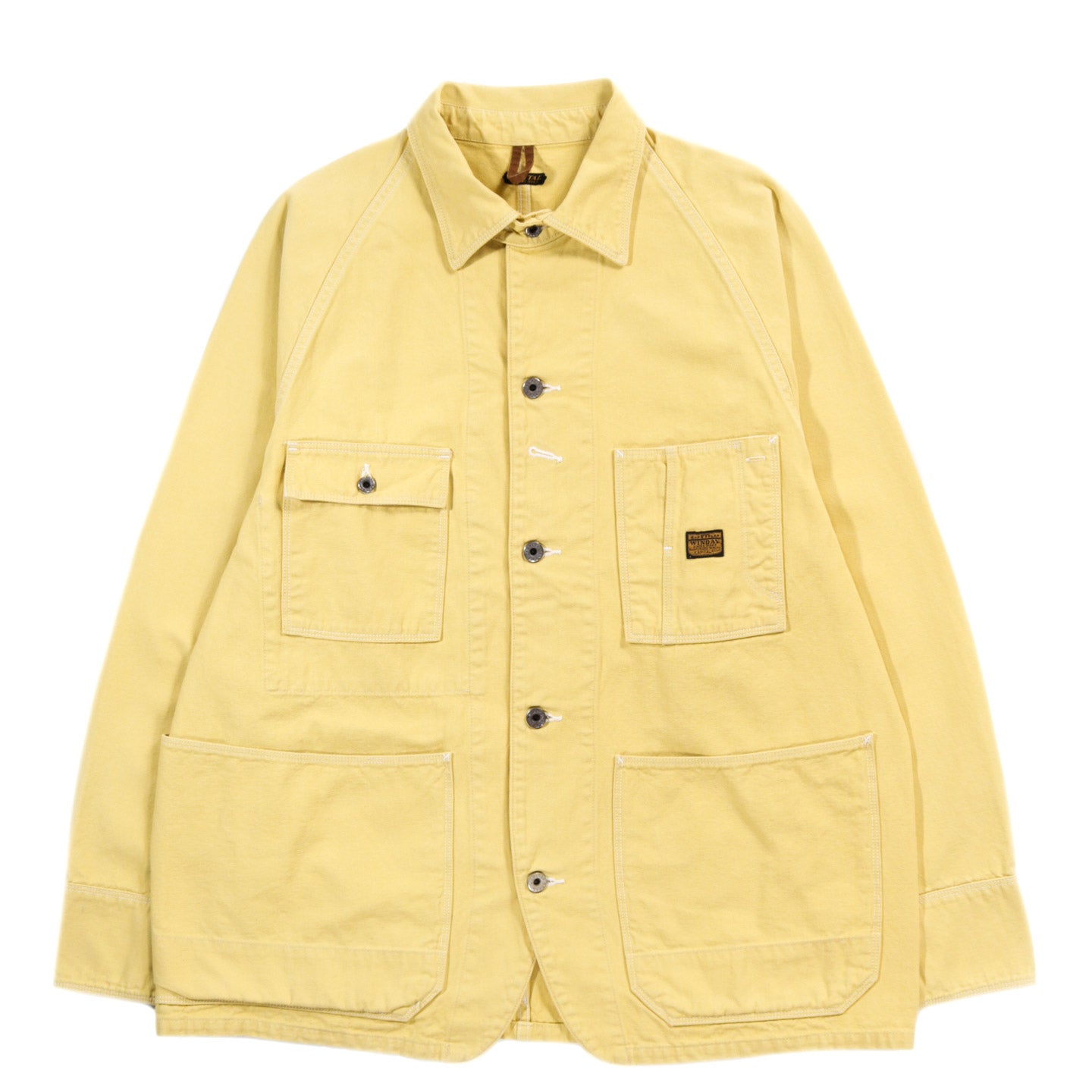 KAPITAL CANVAS CACTUS COVERALL SUNFADE YELLOW