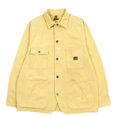 KAPITAL CANVAS CACTUS COVERALL SUNFADE YELLOW