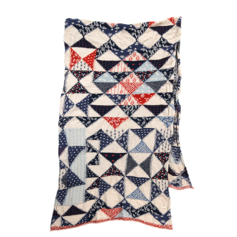 KAPITAL FULLING WOOL SCARF IDG-RAG ECRU