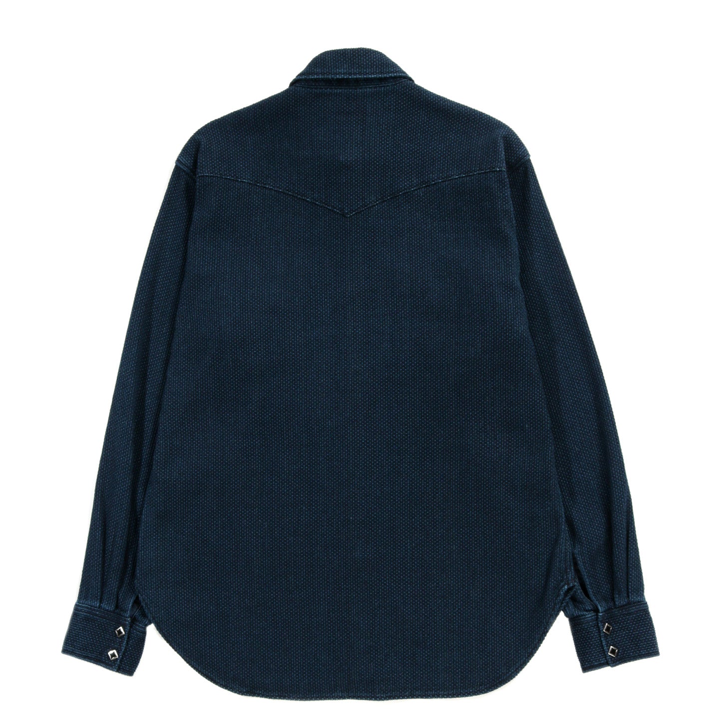 KAPITAL DO-GI CANVAS HUSKY WESTERN SHIRT INDIGO
