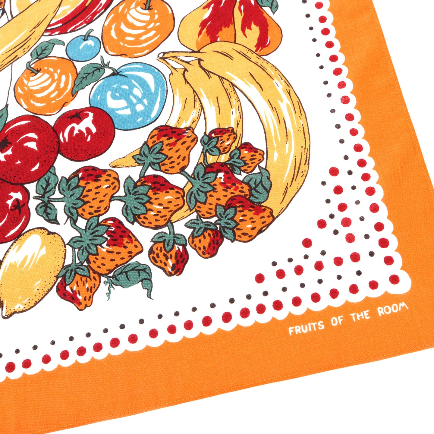 KAPITAL COLOR BANDANA FRUIT SHUNGA ORANGE