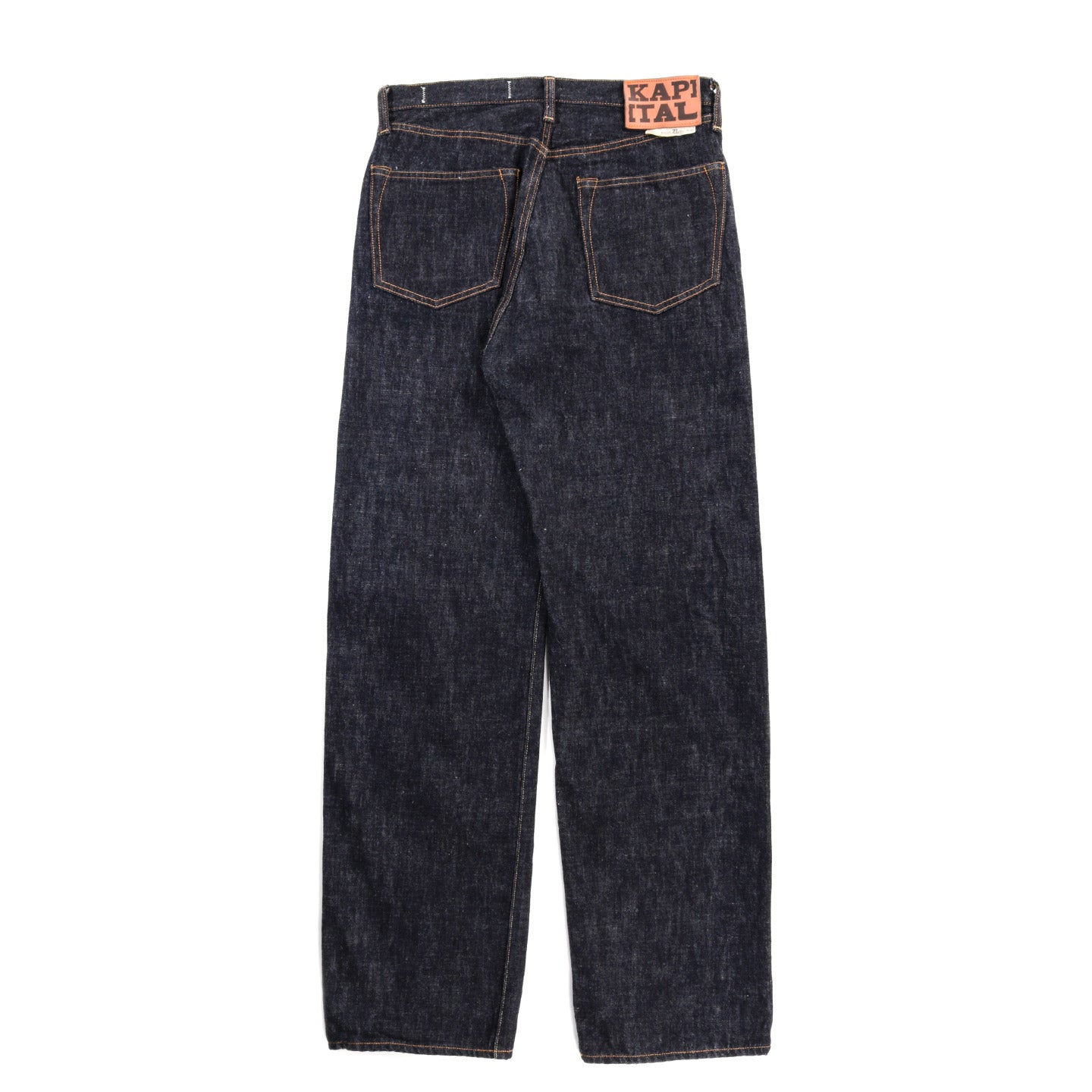 KAPITAL 13.5OZ ZIMBABWE DENIM 5P MONKEY TH ONE WASH