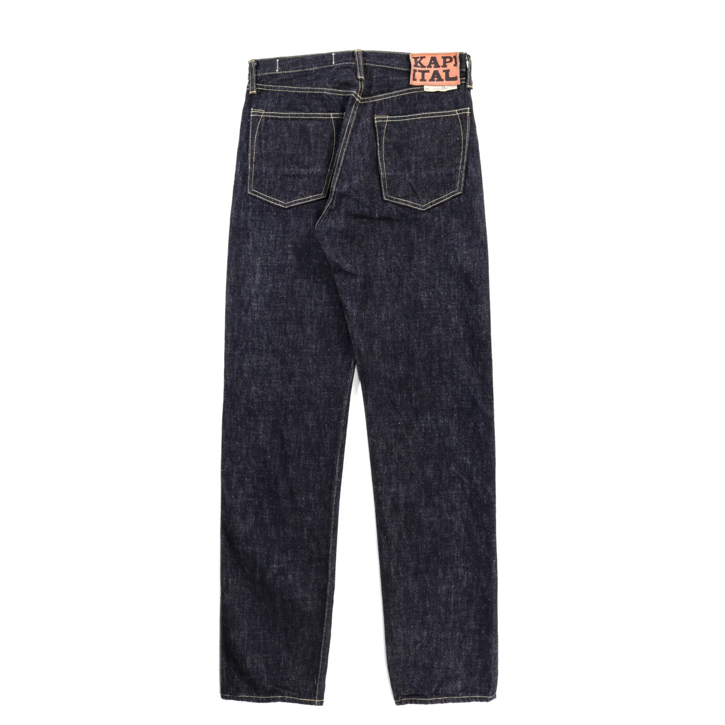 KAPITAL 13.5OZ ZIMBABWE DENIM 5P MONKEY CISCO ONE WASH