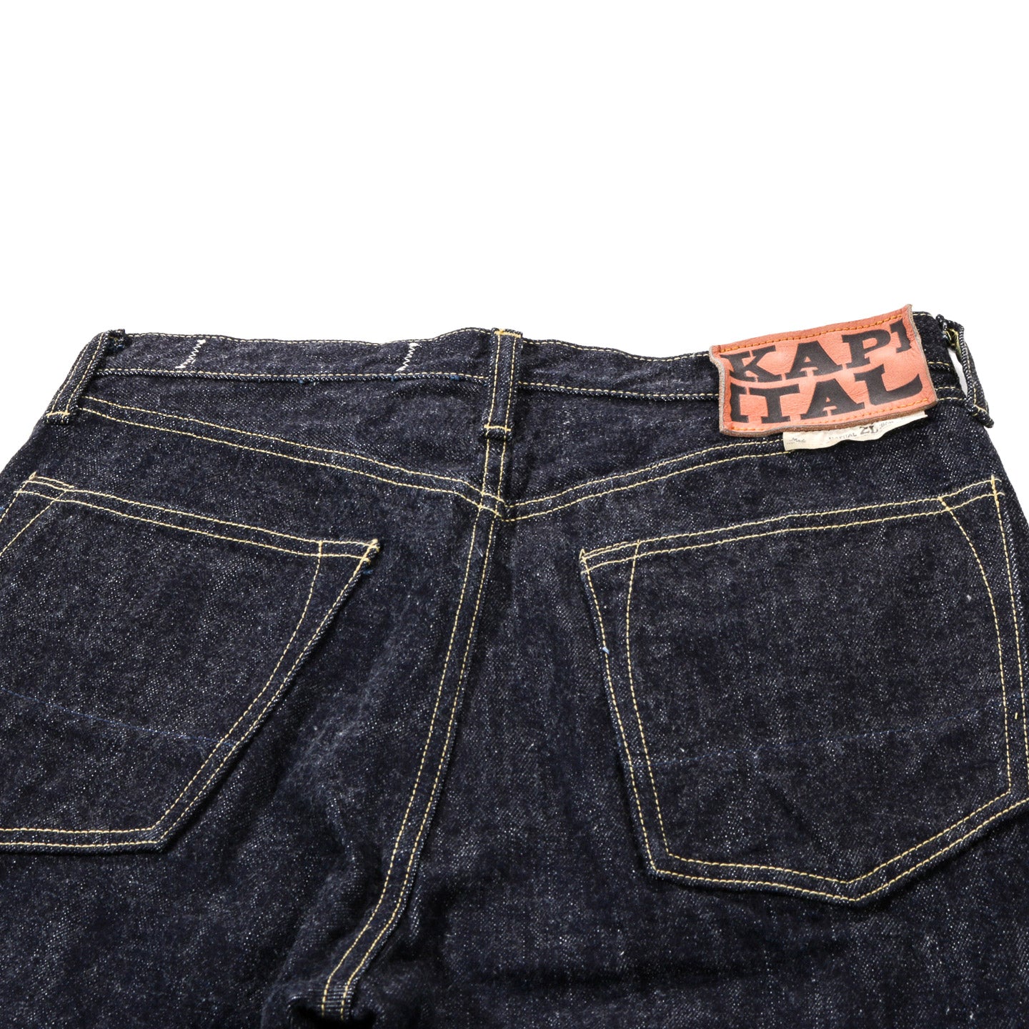 KAPITAL 13.5OZ ZIMBABWE DENIM 5P MONKEY CISCO ONE WASH