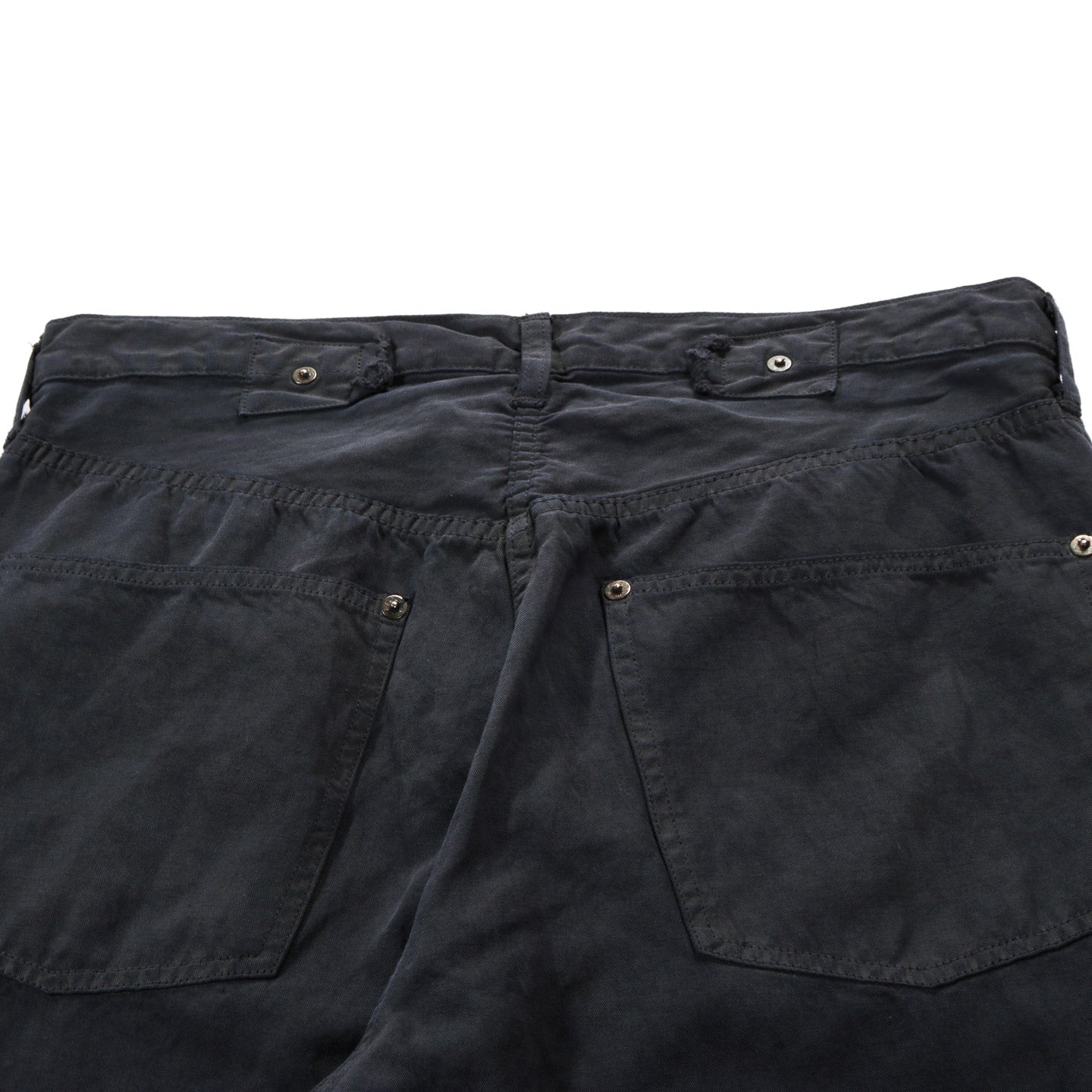 LADY WHITE CO. KAPTAIN SUNSHINE COTTON LINEN PANT CHARCOAL