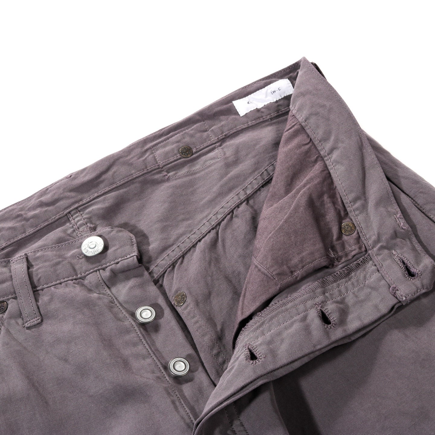 LADY WHITE CO. KAPTAIN SUNSHINE COTTON LINEN PANT DUST GREY