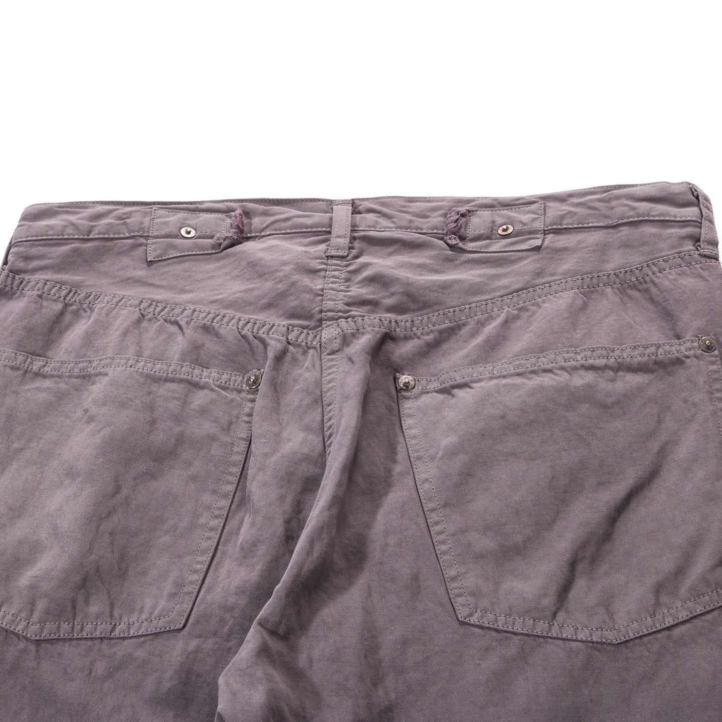 LADY WHITE CO. KAPTAIN SUNSHINE COTTON LINEN PANT DUST GREY