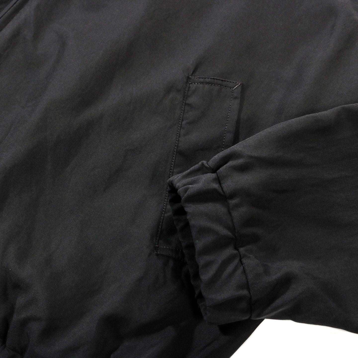 LADY WHITE CO. KAPTAIN SUNSHINE SILK ZIP JACKET FADE BLACK