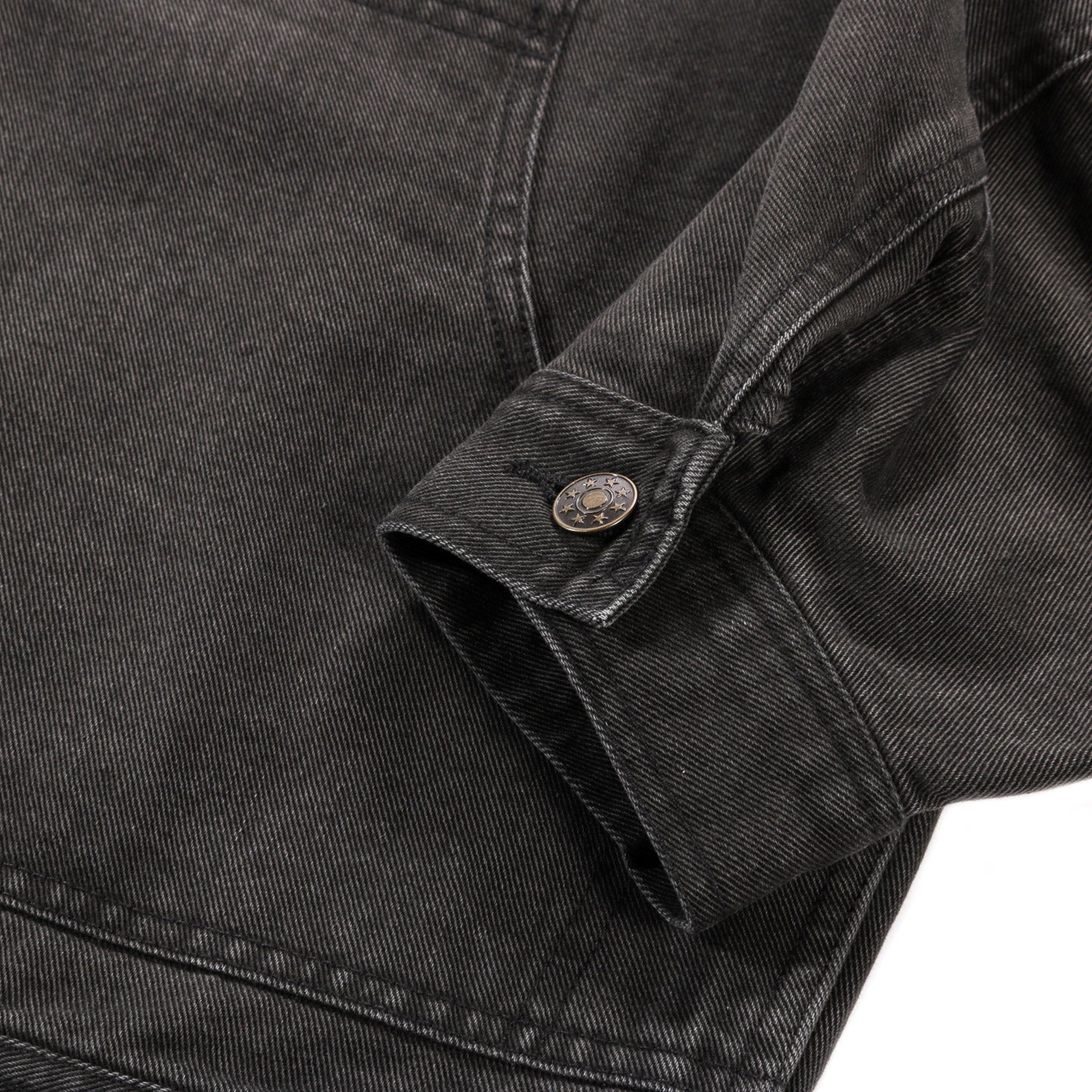 LQQK STUDIO MP JACKET WASHED BLACK