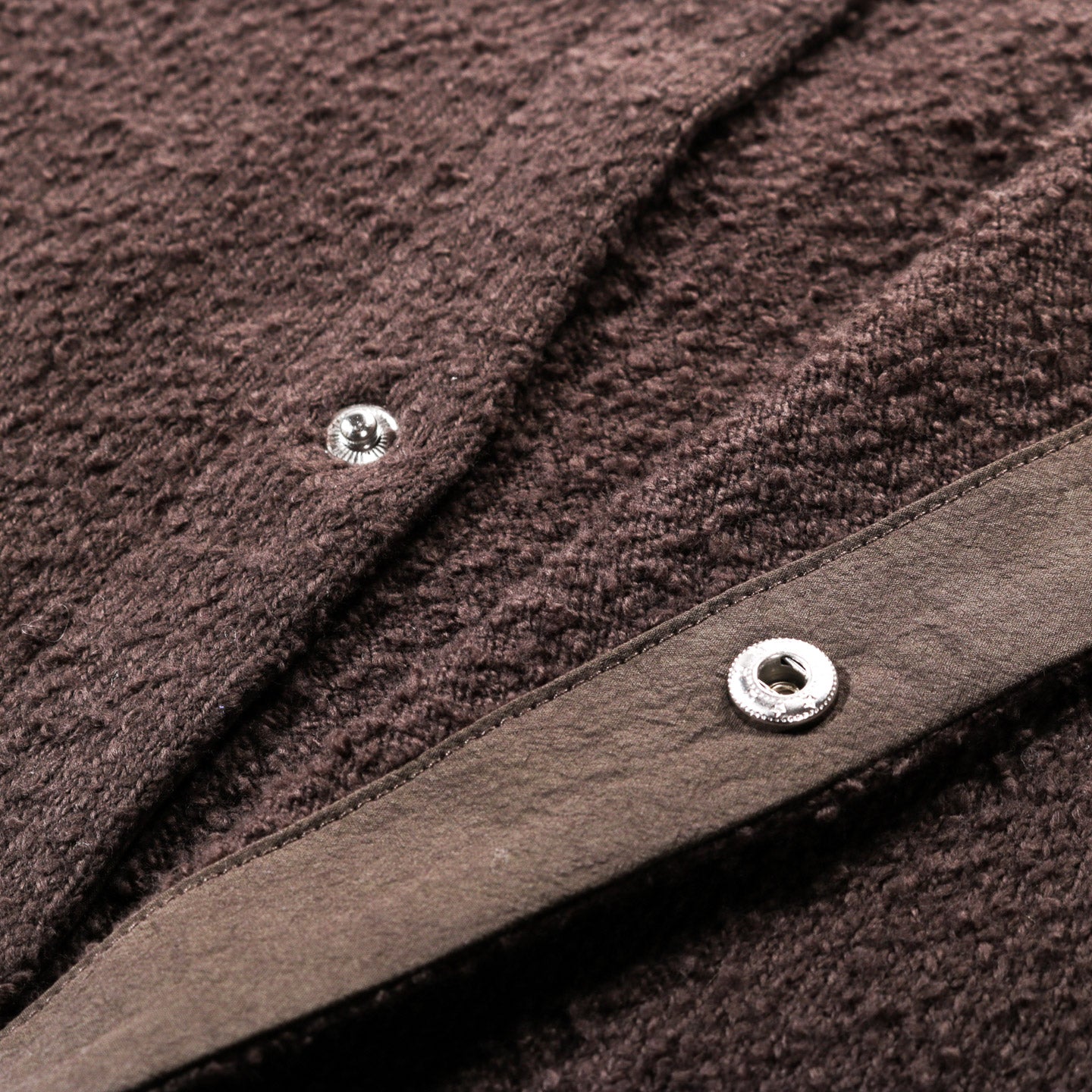 LADY WHITE CO. TEDDY CARDIGAN BLACK MUSHROOM