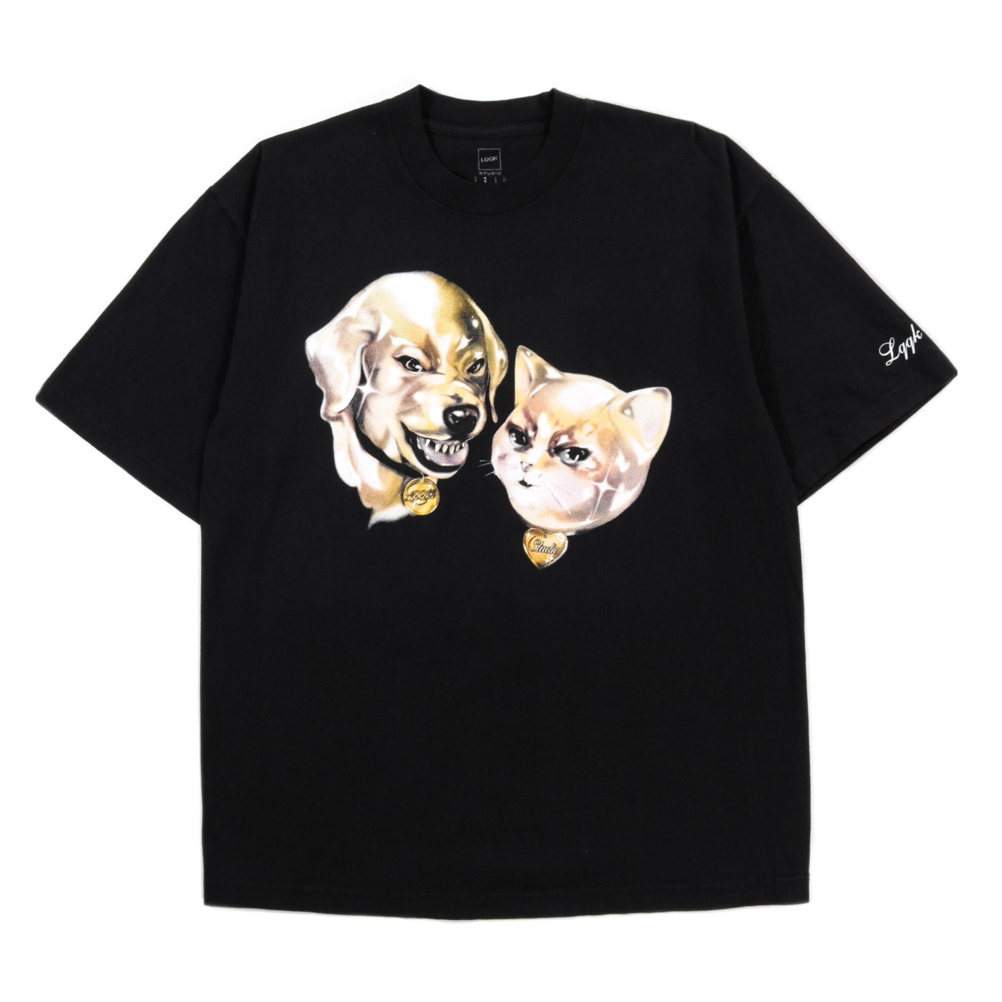 LQQK STUDIO SASSY PETS TEE BLACK