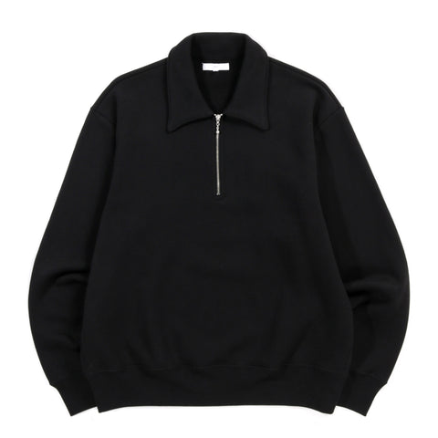 LADY WHITE CO. QUARTER ZIP SWEATSHIRT BLACK