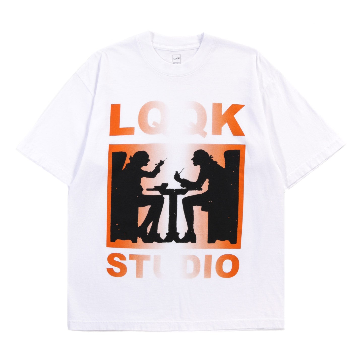 LQQK STUDIO THE LADS TEE WHITE