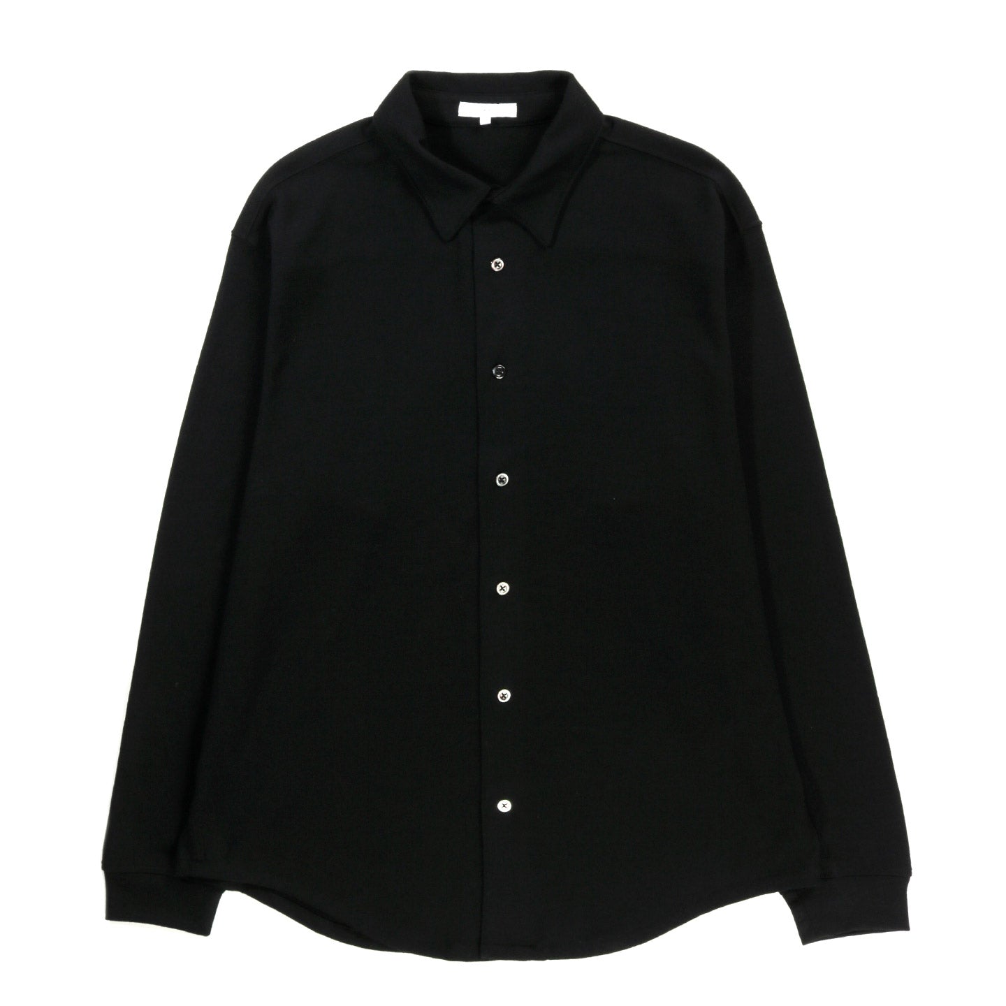 LADY WHITE CO. WOOL BUTTON UP BLACK
