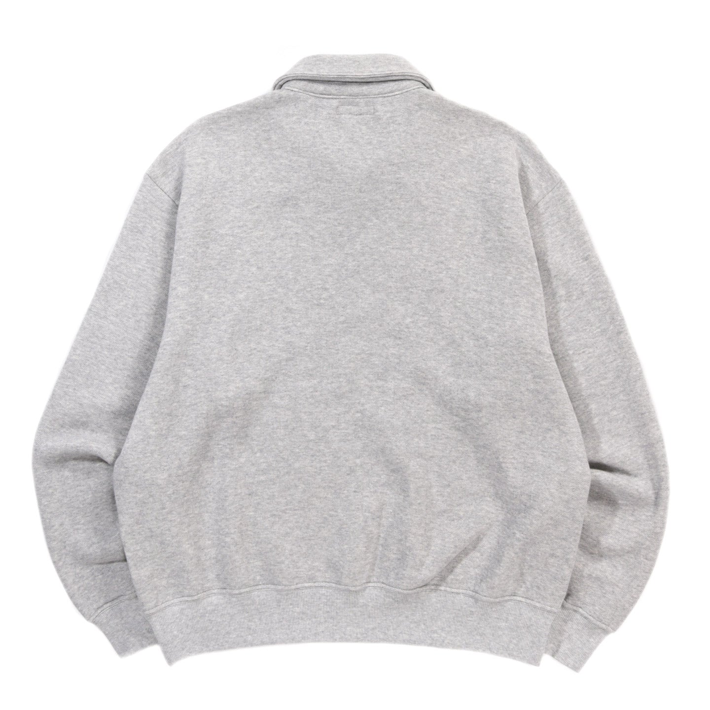 LADY WHITE CO. QUARTER ZIP SWEATSHIRT HEATHER GREY
