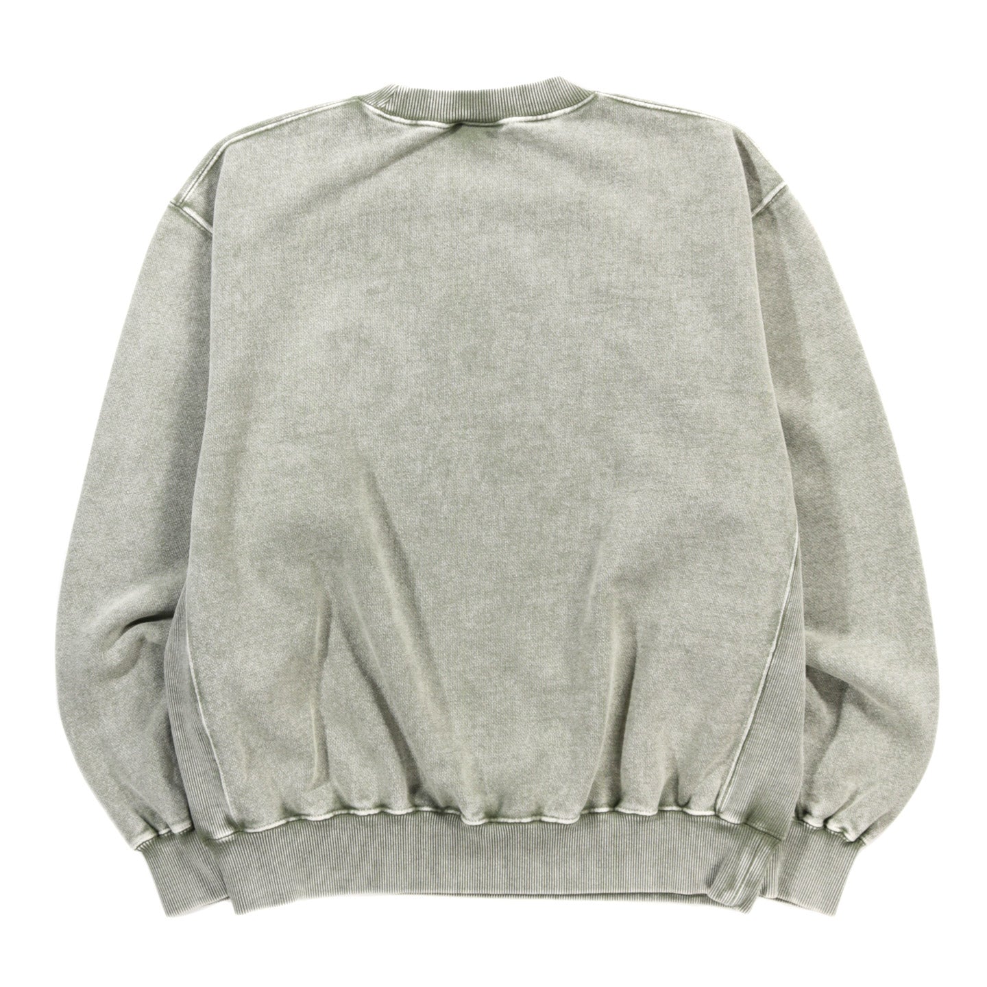 LQQK STUDIO FLOWER POWER CREW NECK SAGE GREEN