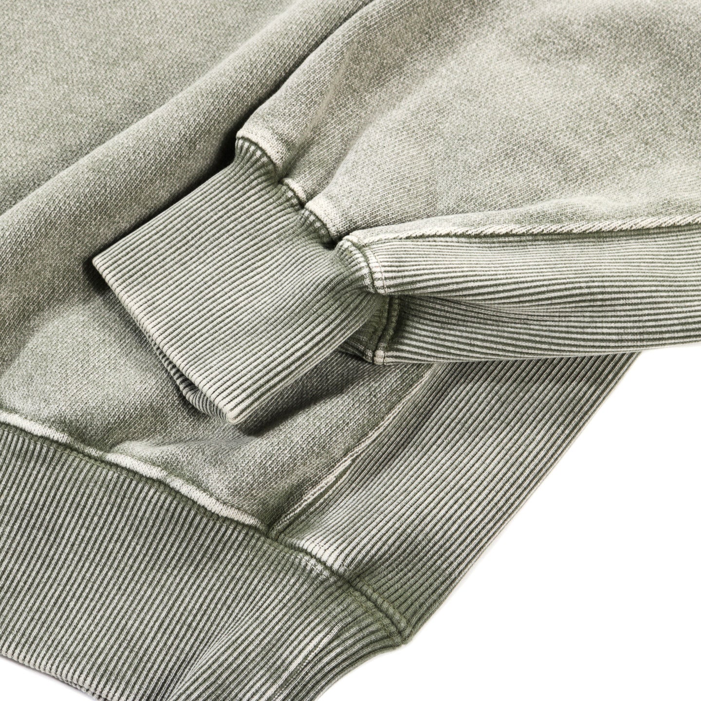 LQQK STUDIO FLOWER POWER CREW NECK SAGE GREEN