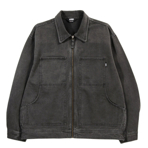 LQQK STUDIO MP JACKET WASHED BLACK