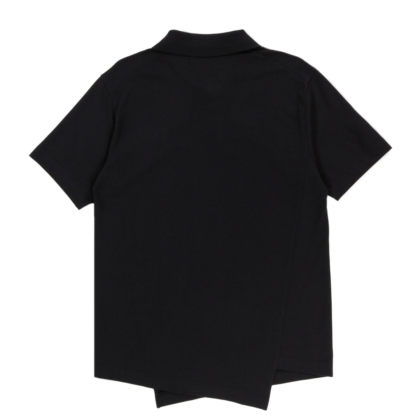 COMME DES GARCONS SHIRT T015 LACOSTE TWISTED POLO  BLACK