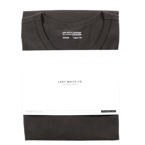 LADY WHITE CO. T-SHIRT 2-PACK FLINT
