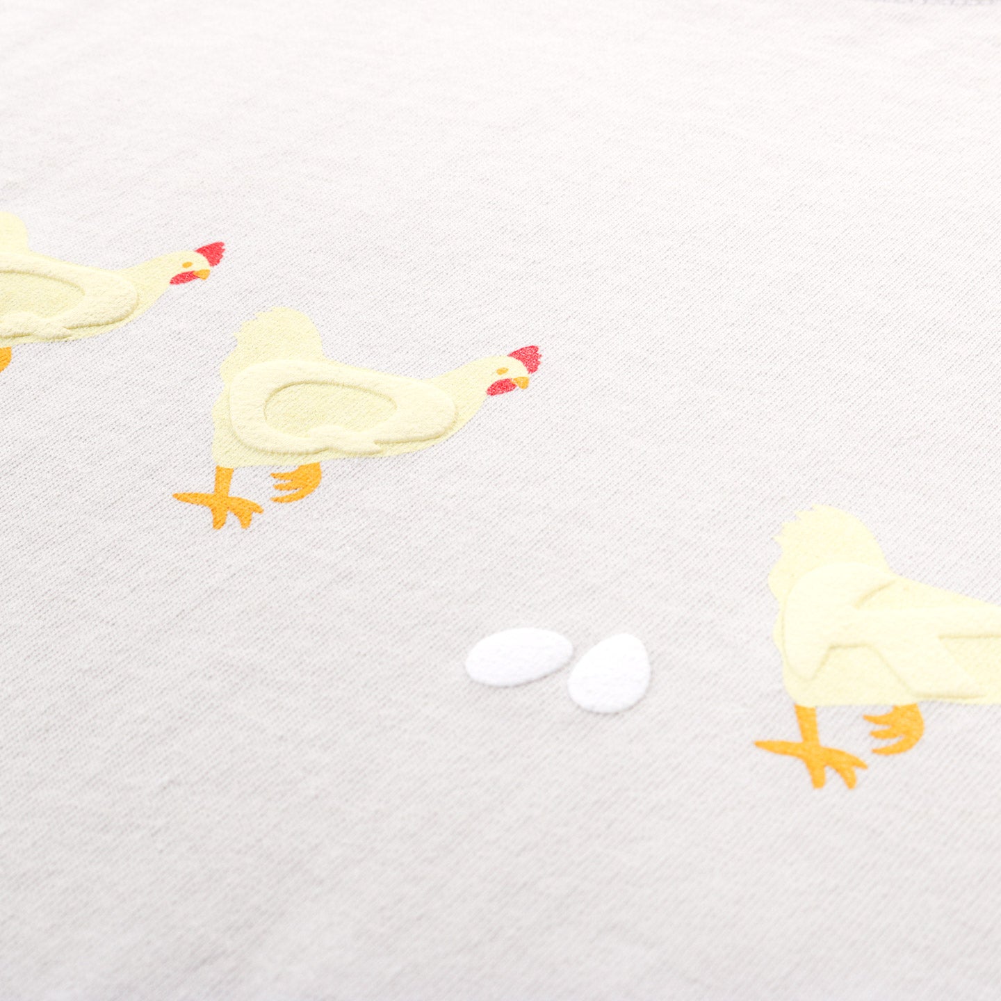 LQQK STUDIO CHICKENS TEE STONE
