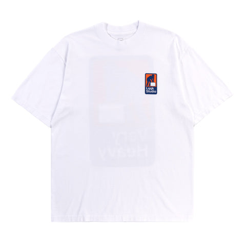 LQQK STUDIO VERY HEAVY TEE WHITE