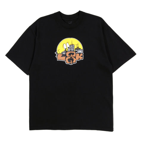 LQQK STUDIO CITYSCAPE TEE BLACK