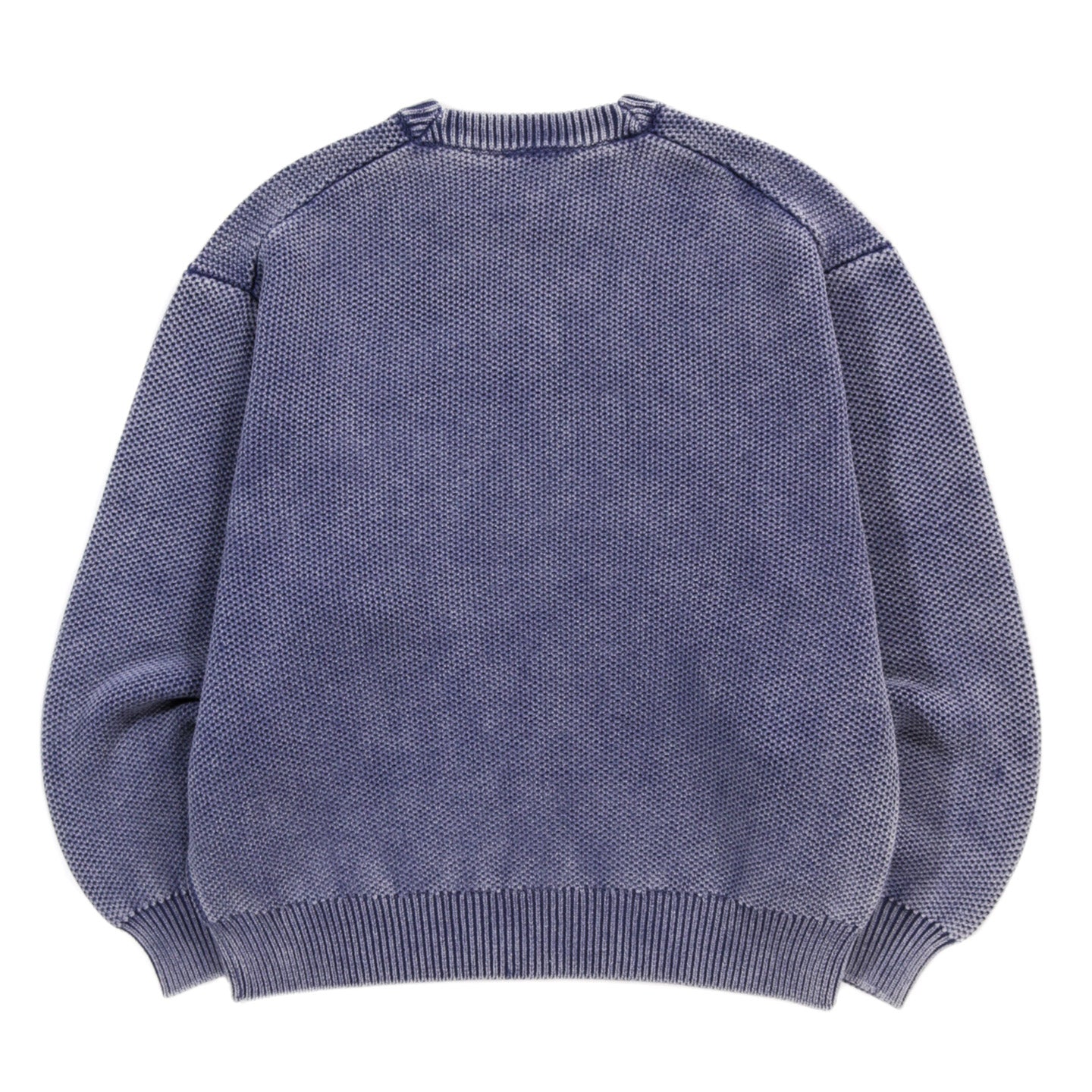 LQQK STUDIO WAFFLE KNIT SWEATER BLUE