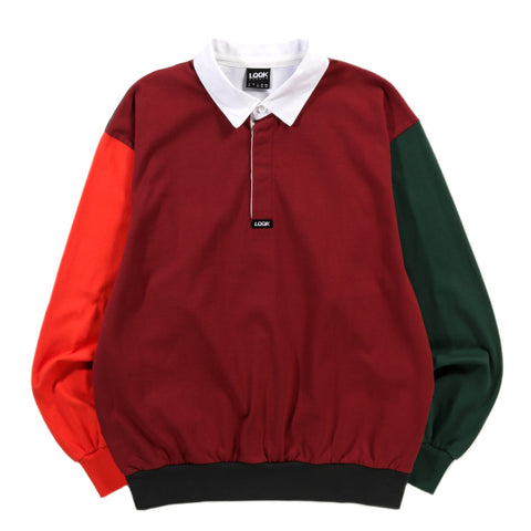 LQQK STUDIO RUGBY SHIRT MULTI COLOR