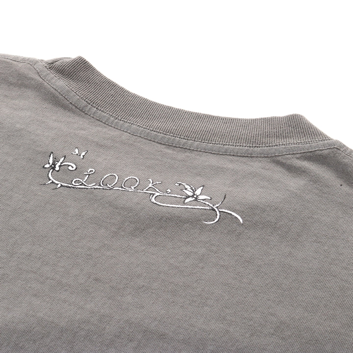 LQQK STUDIO CRUEL BARB DRAGON TEE GREY