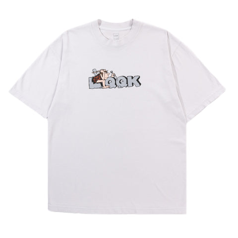LQQK STUDIO CAVEMAN TEE GREY