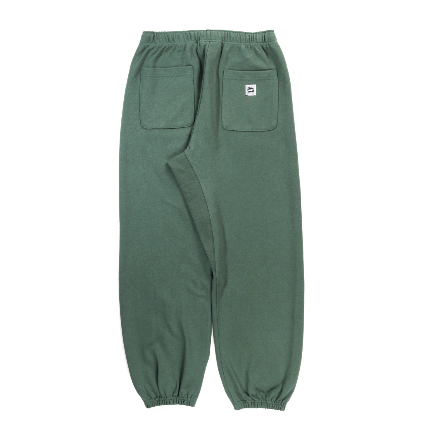 LQQK STUDIO BRICK LOGO SWEATPANTS GREEN