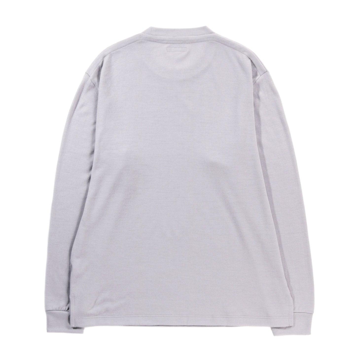 LADY WHITE CO. LONG SLEEVE WOOL T-SHIRT DOVE