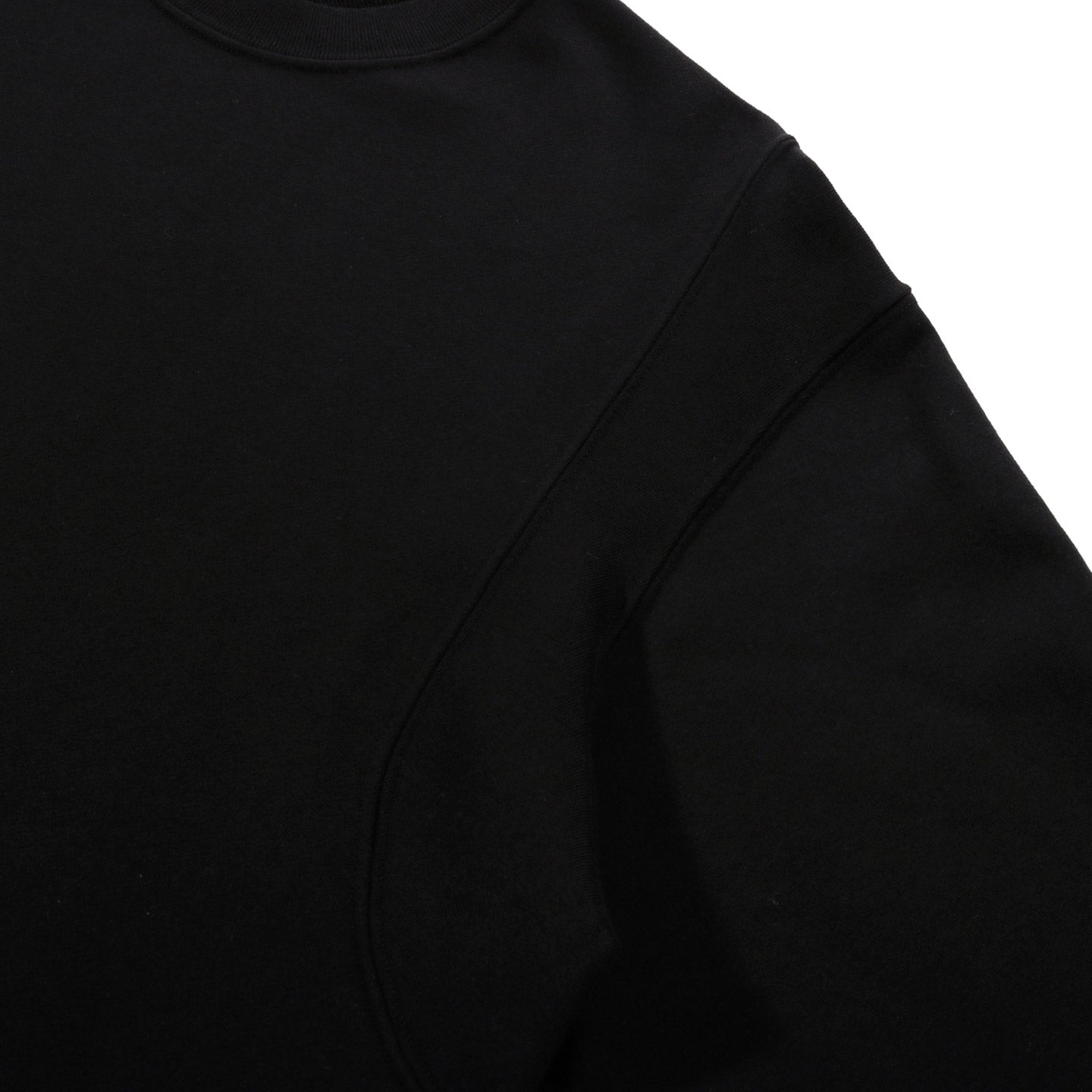 LADY WHITE CO. PANEL SWEATSHIRT BLACK