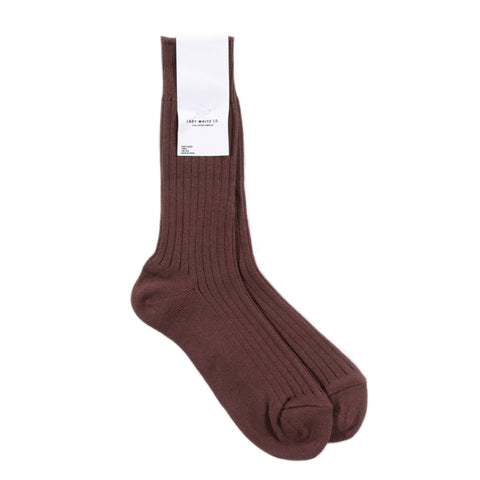 LADY WHITE CO. LWC SOCKS DRIED ROSE