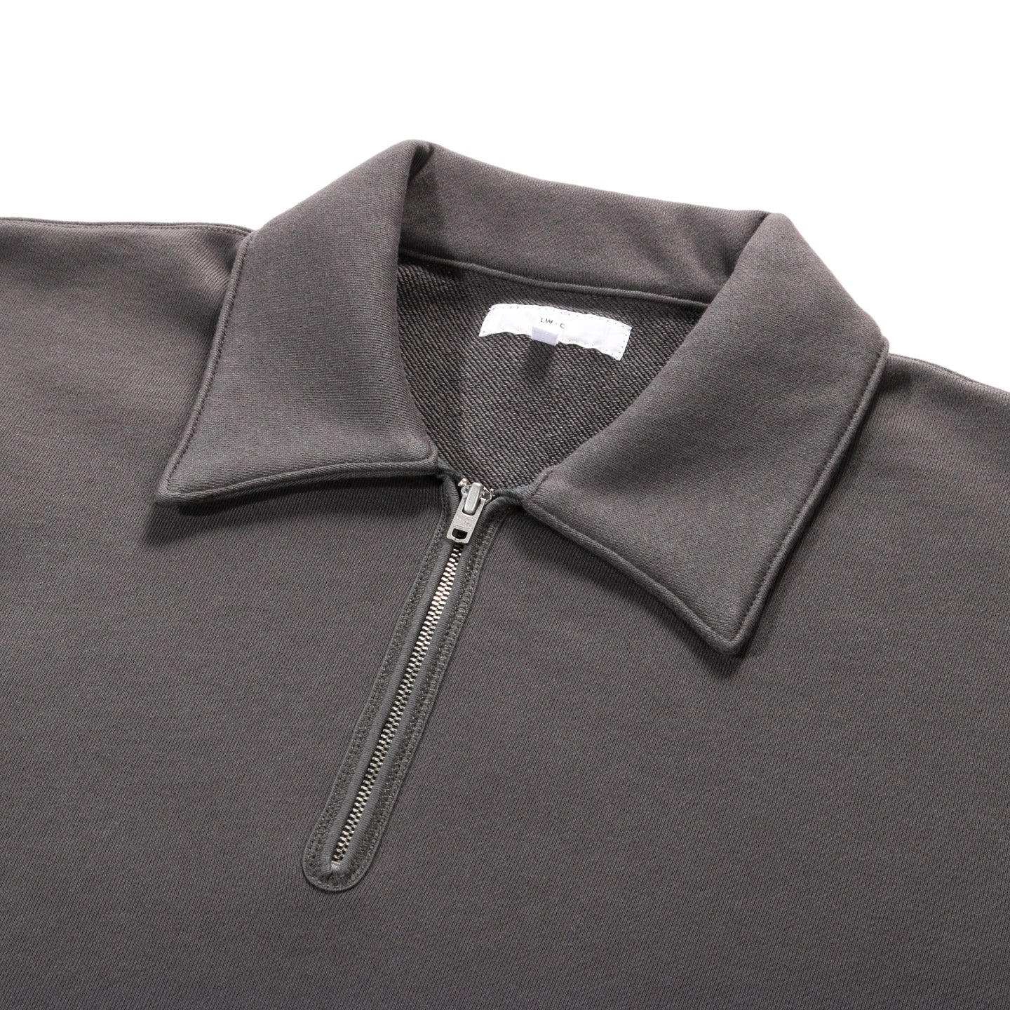 LADY WHITE CO. TOPPER 1/4 ZIP PEWTER